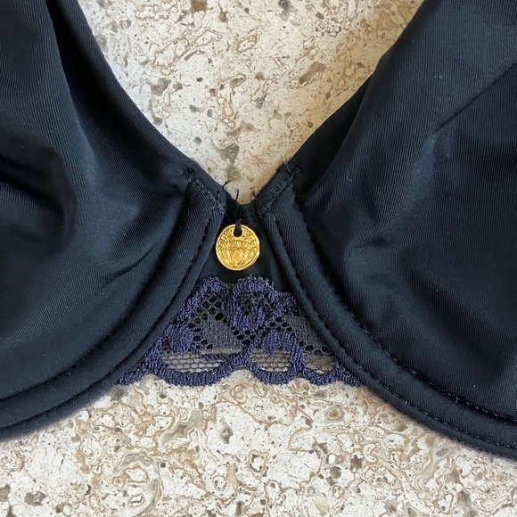 NWT Natori Black Pure Lux Bra (32C) Style 744080 - Picture 3 of 9